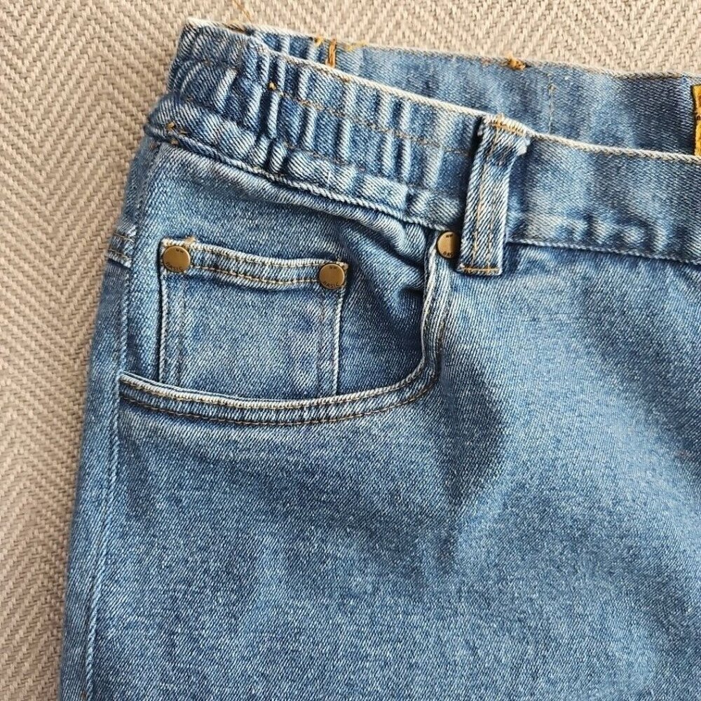Ross Thompson Jeans Men's Size 40WX30L Light Wash Denim Pants Straight Cut - Picture 6 of 15